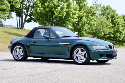 1998 BMW M Roadster in Boston Green Metallic over Black Nappa