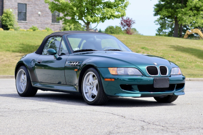 1998 BMW M Roadster in Boston Green Metallic over Black Nappa