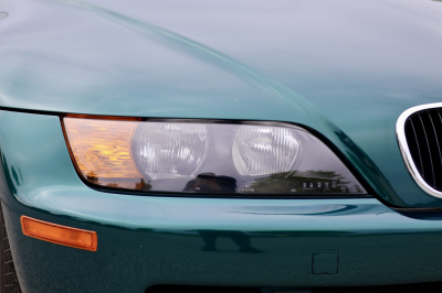 1998 BMW M Roadster in Boston Green Metallic over Black Nappa