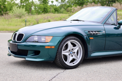 1998 BMW M Roadster in Boston Green Metallic over Black Nappa