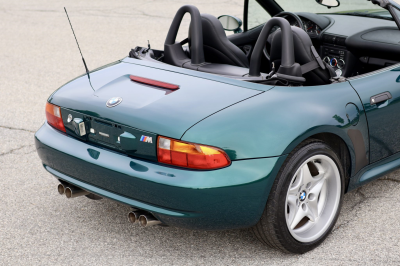 1998 BMW M Roadster in Boston Green Metallic over Black Nappa