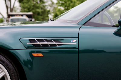 1998 BMW M Roadster in Boston Green Metallic over Black Nappa