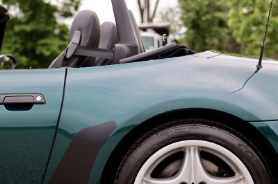 1998 BMW M Roadster in Boston Green Metallic over Black Nappa