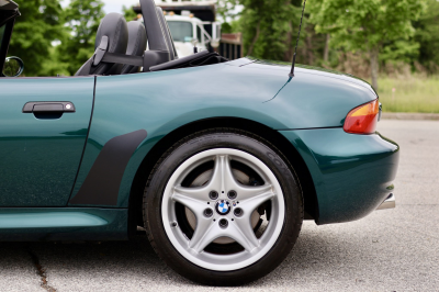 1998 BMW M Roadster in Boston Green Metallic over Black Nappa