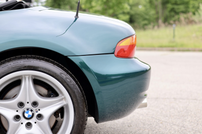 1998 BMW M Roadster in Boston Green Metallic over Black Nappa