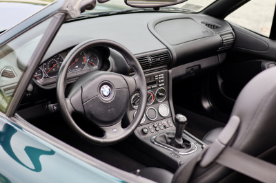 1998 BMW M Roadster in Boston Green Metallic over Black Nappa