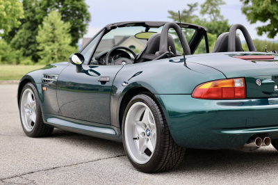 1998 BMW M Roadster in Boston Green Metallic over Black Nappa