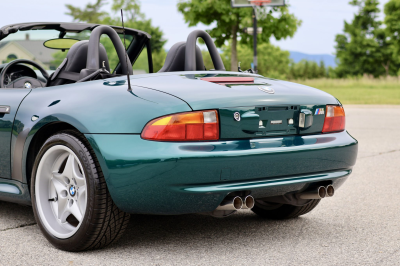 1998 BMW M Roadster in Boston Green Metallic over Black Nappa