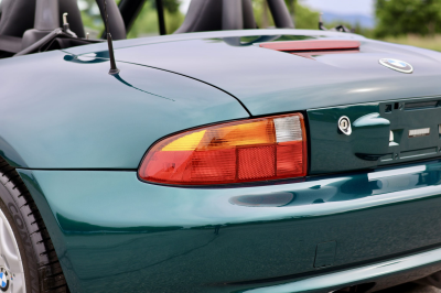 1998 BMW M Roadster in Boston Green Metallic over Black Nappa