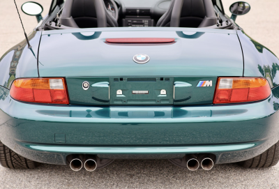 1998 BMW M Roadster in Boston Green Metallic over Black Nappa