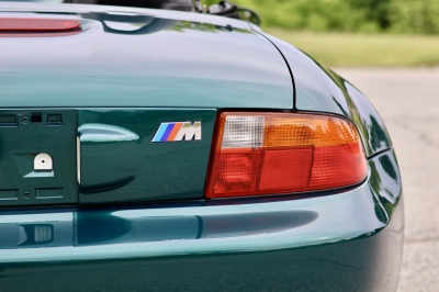 1998 BMW M Roadster in Boston Green Metallic over Black Nappa