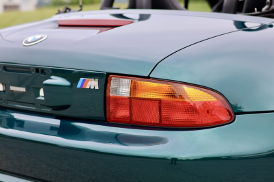 1998 BMW M Roadster in Boston Green Metallic over Black Nappa