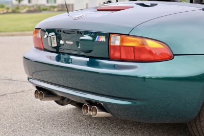 1998 BMW M Roadster in Boston Green Metallic over Black Nappa