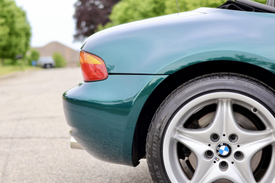 1998 BMW M Roadster in Boston Green Metallic over Black Nappa