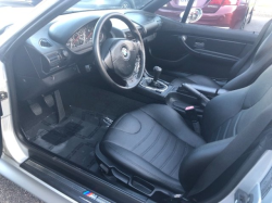 1998 BMW M Roadster in Arctic Silver Metallic over Black Nappa