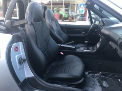 1998 BMW M Roadster in Arctic Silver Metallic over Black Nappa