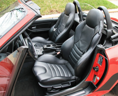 1998 BMW M Roadster in Imola Red 2 over Black Nappa