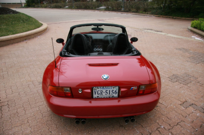 1998 BMW M Roadster in Imola Red 2 over Black Nappa