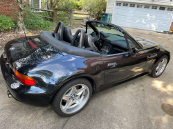 1998 BMW M Roadster in Cosmos Black Metallic over Black Nappa