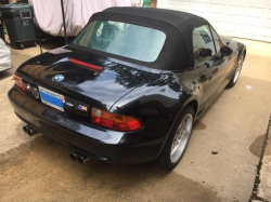 1998 BMW M Roadster in Cosmos Black Metallic over Black Nappa