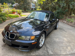 1998 BMW M Roadster in Cosmos Black Metallic over Black Nappa