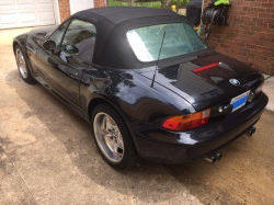 1998 BMW M Roadster in Cosmos Black Metallic over Black Nappa