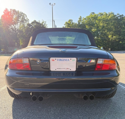 1998 BMW M Roadster in Cosmos Black Metallic over Black Nappa
