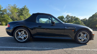 1998 BMW M Roadster in Cosmos Black Metallic over Black Nappa
