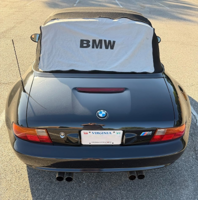 1998 BMW M Roadster in Cosmos Black Metallic over Black Nappa