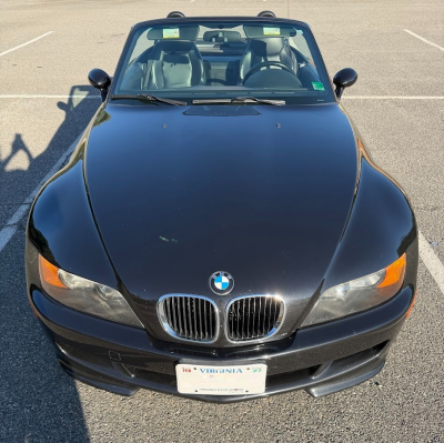 1998 BMW M Roadster in Cosmos Black Metallic over Black Nappa