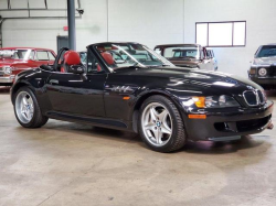 1998 BMW M Roadster in Cosmos Black Metallic over Imola Red & Black Nappa