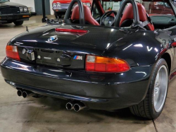 1998 BMW M Roadster in Cosmos Black Metallic over Imola Red & Black Nappa