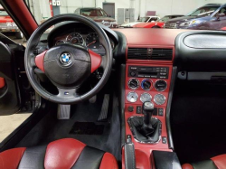 1998 BMW M Roadster in Cosmos Black Metallic over Imola Red & Black Nappa