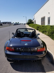 1998 BMW M Roadster in Cosmos Black Metallic over Black Nappa