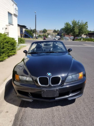 1998 BMW M Roadster in Cosmos Black Metallic over Black Nappa