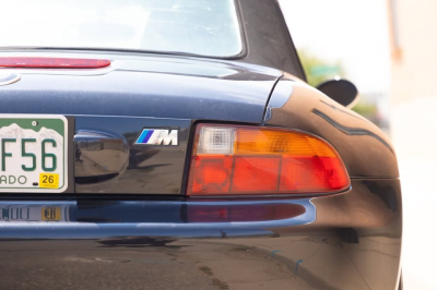 1998 BMW M Roadster in Cosmos Black Metallic over Black Nappa