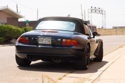 1998 BMW M Roadster in Cosmos Black Metallic over Black Nappa