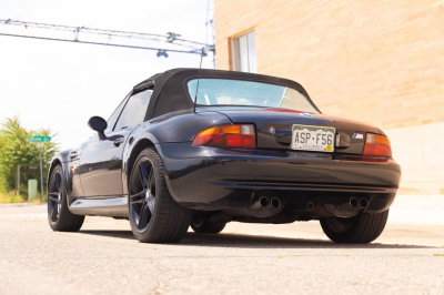 1998 BMW M Roadster in Cosmos Black Metallic over Black Nappa