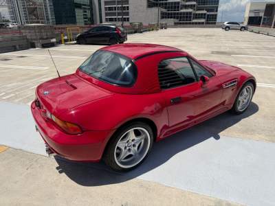 1998 BMW M Roadster in Imola Red 2 over Imola Red & Black Nappa