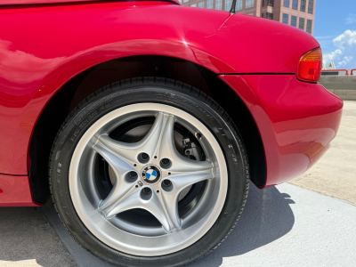 1998 BMW M Roadster in Imola Red 2 over Imola Red & Black Nappa