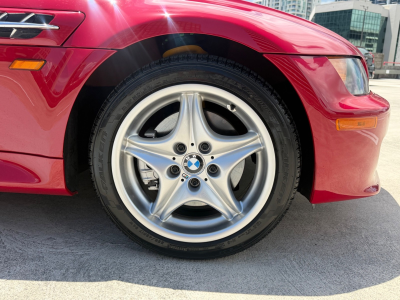 1998 BMW M Roadster in Imola Red 2 over Imola Red & Black Nappa