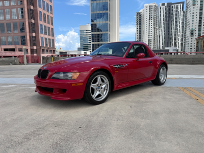 1998 BMW M Roadster in Imola Red 2 over Imola Red & Black Nappa