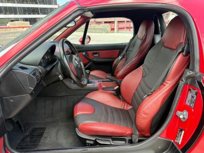 1998 BMW M Roadster in Imola Red 2 over Imola Red & Black Nappa