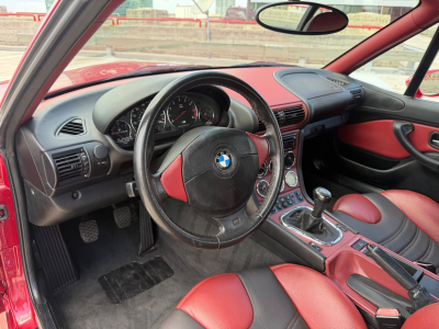 1998 BMW M Roadster in Imola Red 2 over Imola Red & Black Nappa