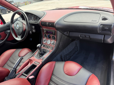 1998 BMW M Roadster in Imola Red 2 over Imola Red & Black Nappa