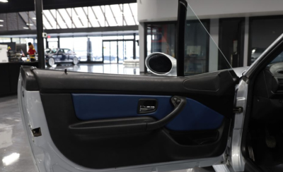 1998 BMW M Roadster in Arctic Silver Metallic over Estoril Blue & Black Nappa