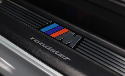 1998 BMW M Roadster in Arctic Silver Metallic over Estoril Blue & Black Nappa