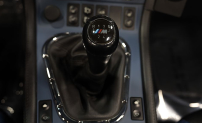 1998 BMW M Roadster in Arctic Silver Metallic over Estoril Blue & Black Nappa