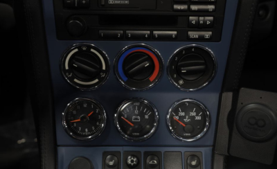 1998 BMW M Roadster in Arctic Silver Metallic over Estoril Blue & Black Nappa