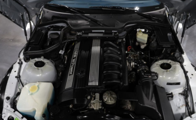 1998 BMW M Roadster in Arctic Silver Metallic over Estoril Blue & Black Nappa